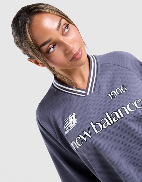 V-Neck Cropped Jersey