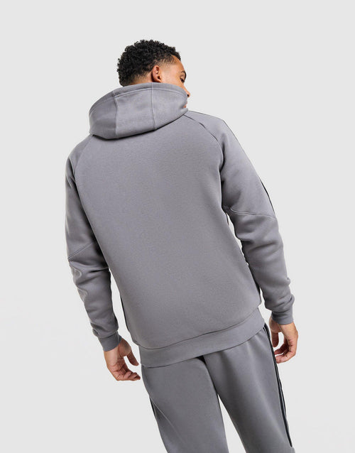 Tiro Essentials 3-Stripes Full Zip Hoodie