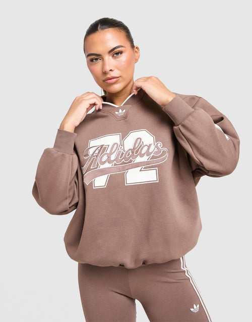 Varsity V Neck Sweatshirt