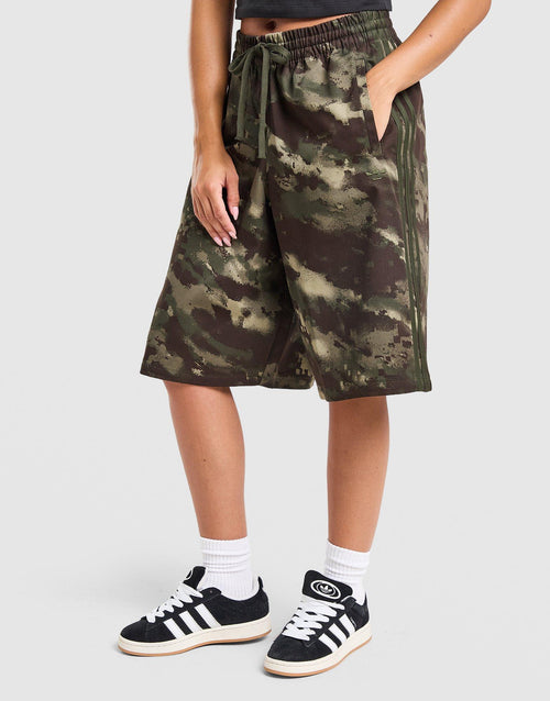 Camo 3-Stripes Jorts