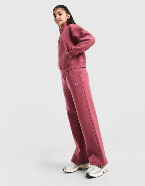 Girls' Studio Fleece Wide Leg Joggers Junior