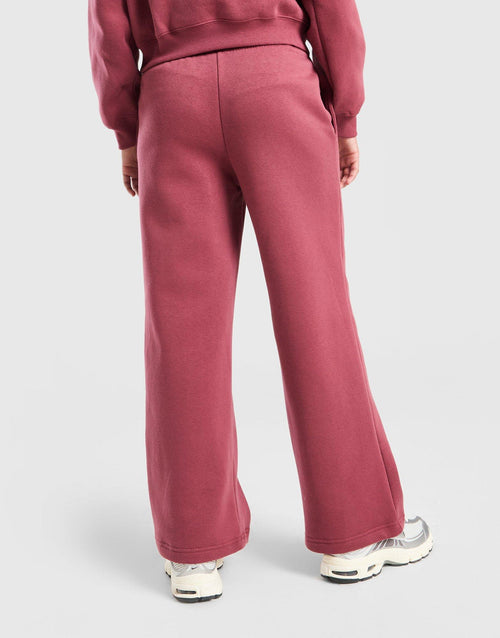 Girls' Studio Fleece Wide Leg Joggers Junior