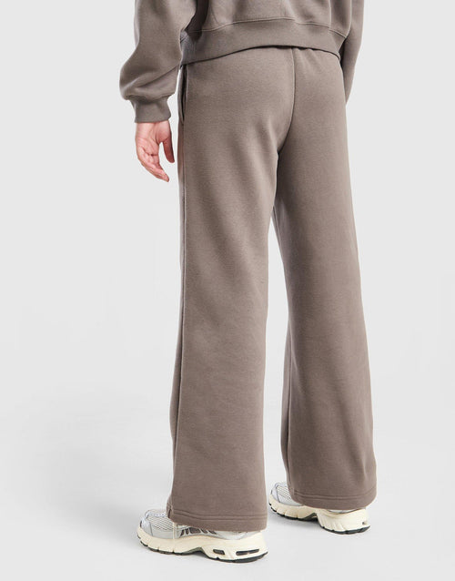 Girls' Studio Fleece Wide Leg Joggers Junior