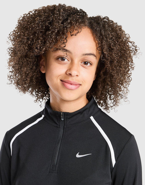 Girls' Long Sleeve 1/2 Zip Top Junior