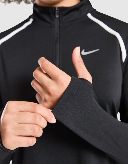 Girls' Long Sleeve 1/2 Zip Top Junior