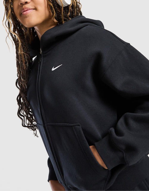 Girls' Studio Fleece Full Zip Hoodie Junior