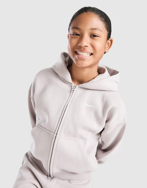 Girls' Studio Fleece Full Zip Hoodie Junior
