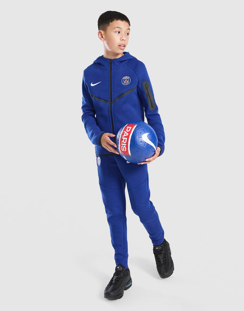 Paris Saint Germain Tech Fleece Hoodie Junior