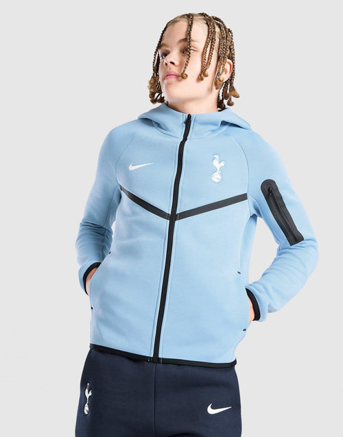 Tottenham Hotspur Tech Fleece Full Zip Hoodie JNR