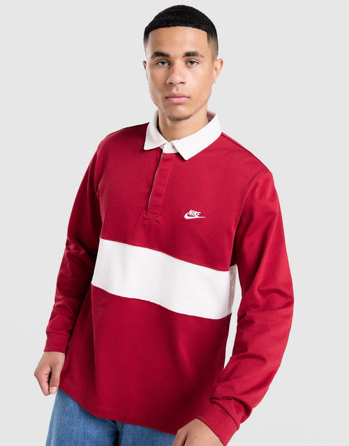 Rugby Long Sleeve Polo Shirt