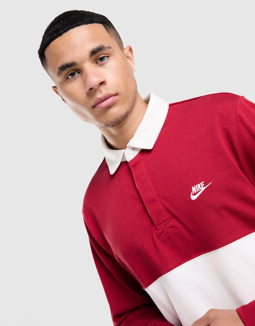 Rugby Long Sleeve Polo Shirt