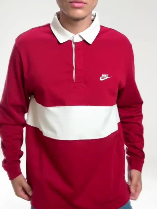 Rugby Long Sleeve Polo Shirt