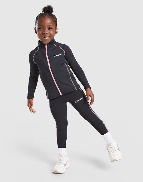 Girls' Aptitude Full Zip Top/Leggings Set Children