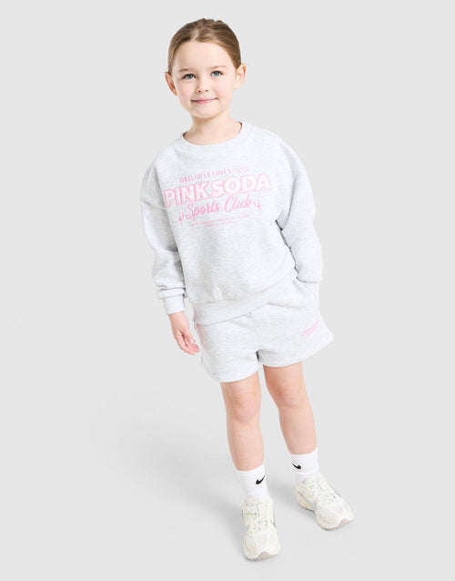 Girls' Holiday Crew Sweatshirt Set Junior's