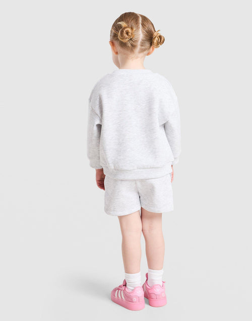 Girls' Holiday Crew Sweatshirt/Shorts Set Infant