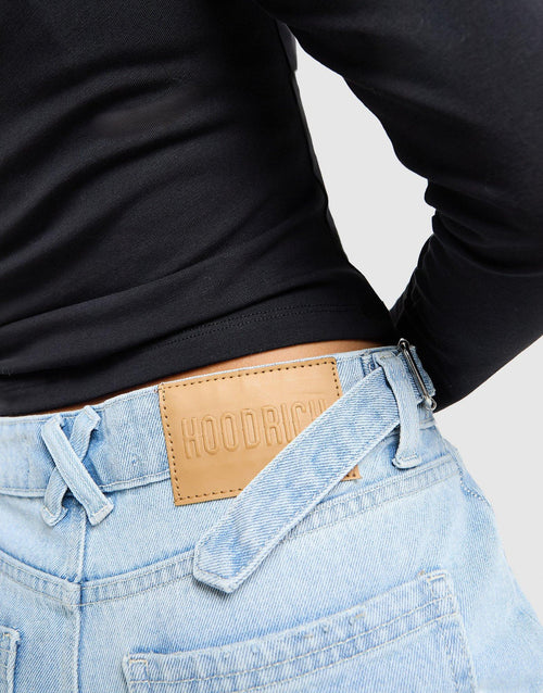Sync Oversized Wide Leg Jeans
