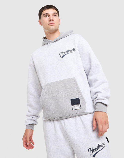 Script Colour Block Hoodie
