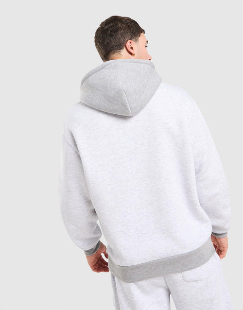 Script Colour Block Hoodie
