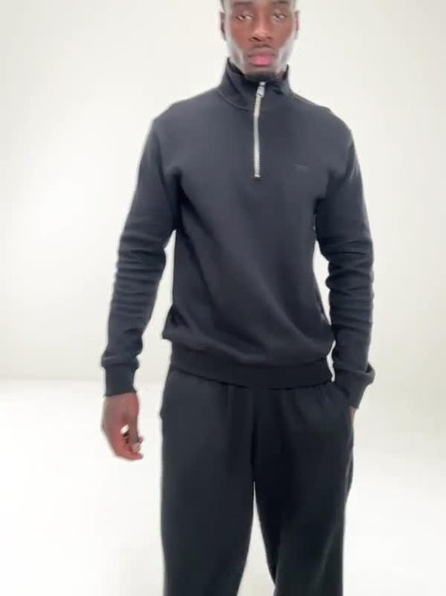 Waffle 1/4 Zip Sweatshirt