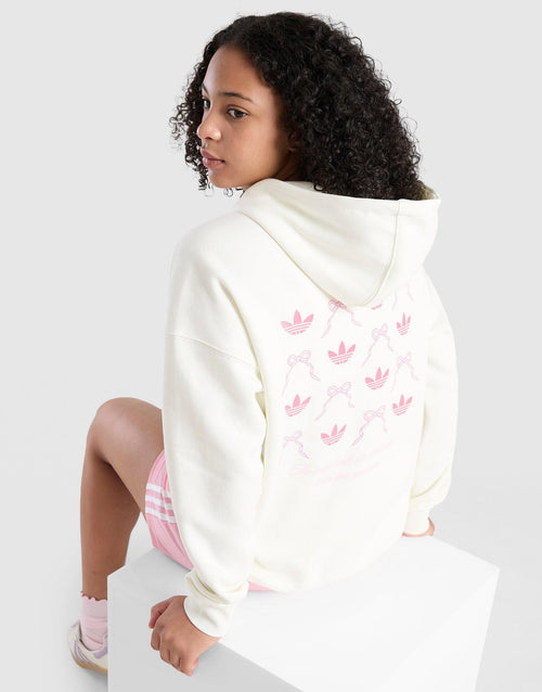 Girls' Graphic Bow Hoodie Junior