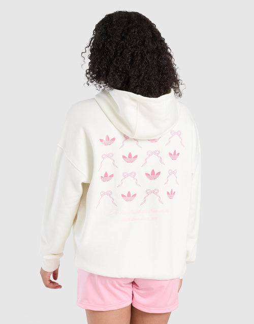 Girls' Graphic Bow Hoodie Junior