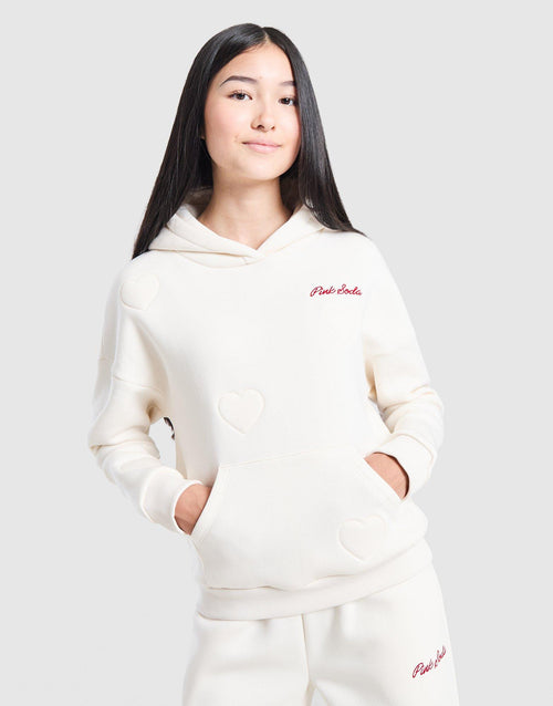 Girls' Heart Stitch Hoodie Junior