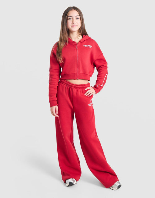 Girls' Swirl Cropped Hoodie Junior