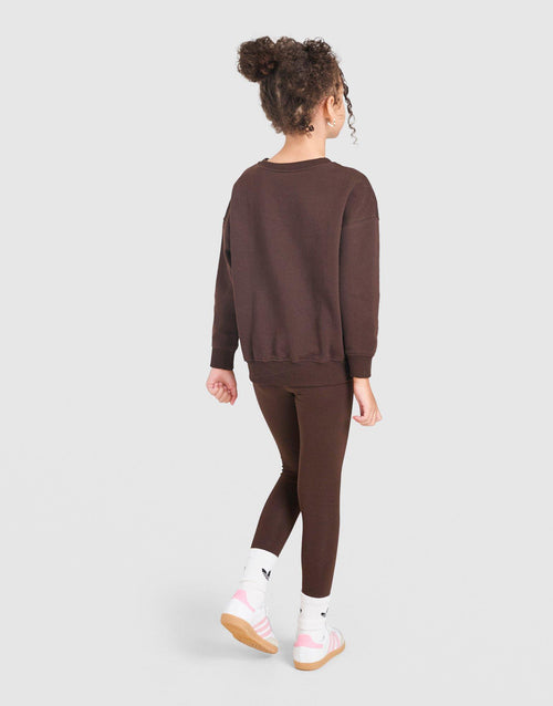 Girls' Polka Dot Crew/Leggings Set Children