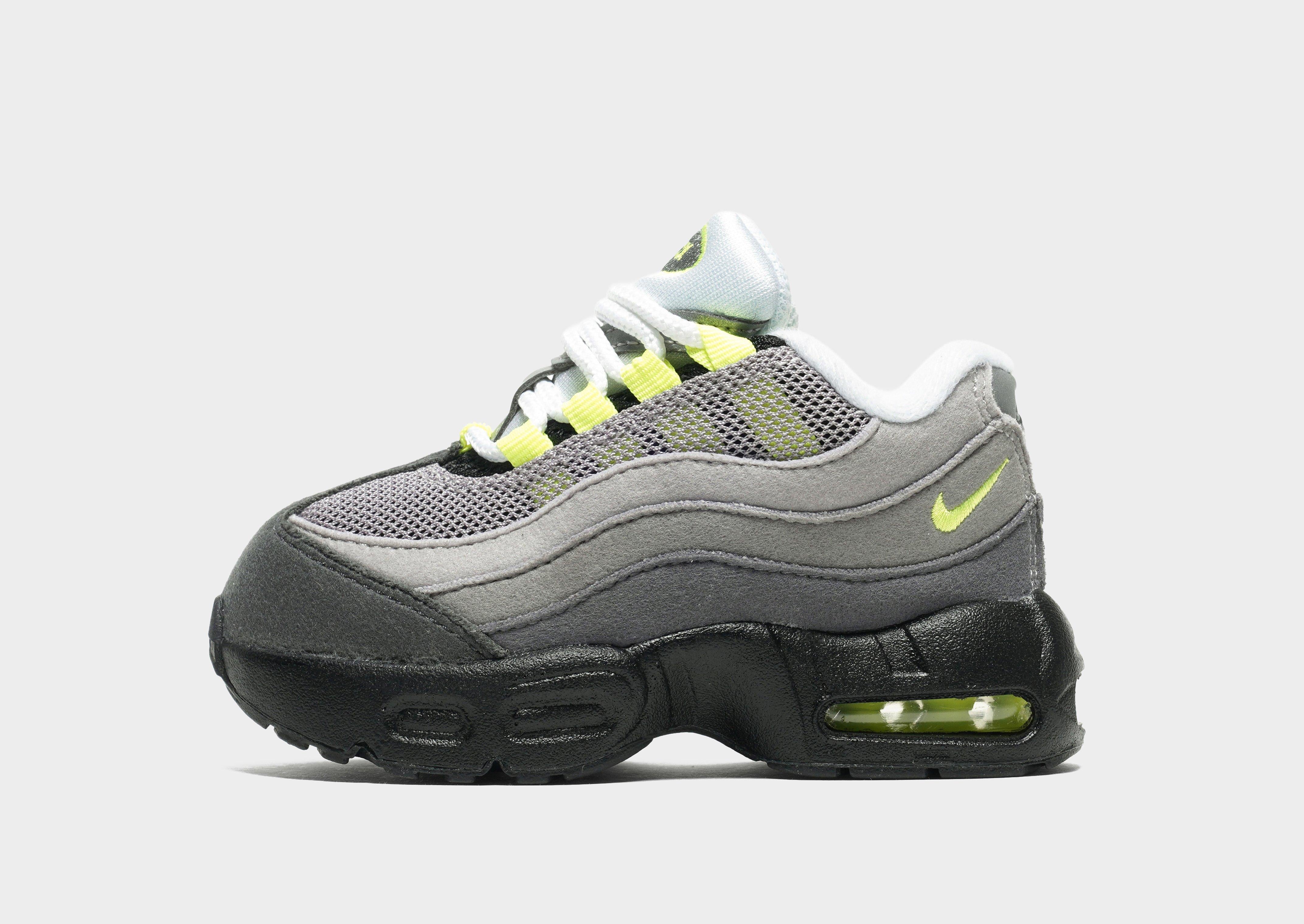 Black Nike Air Max 95 OG 'Neon' Infant's - JD Sports Malaysia