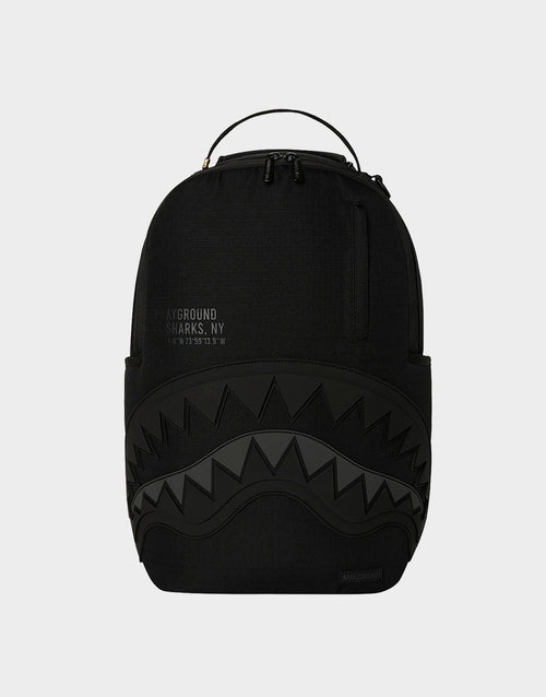 Black Ripstop Shark Central Backpack
