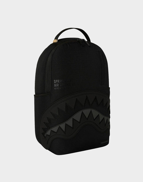 Black Ripstop Shark Central Backpack