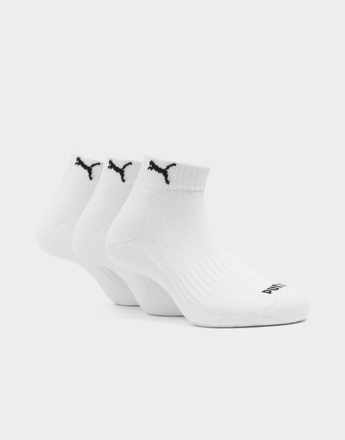 Quarter Cushioned Socks 3-Pack