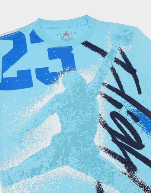 Stencil Jumpman T-Shirt Junior's