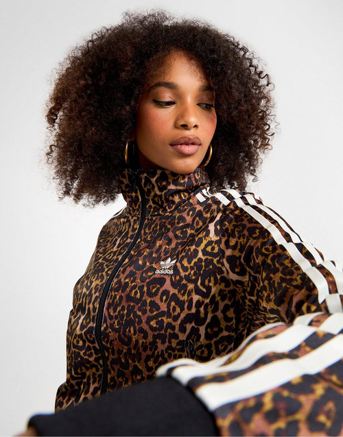 Firebird All Over Leopard Print Track Top
