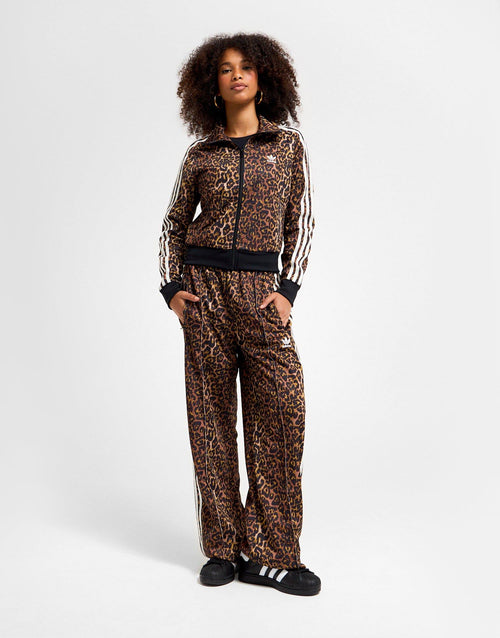 Firebird All Over Leopard Print Track Top