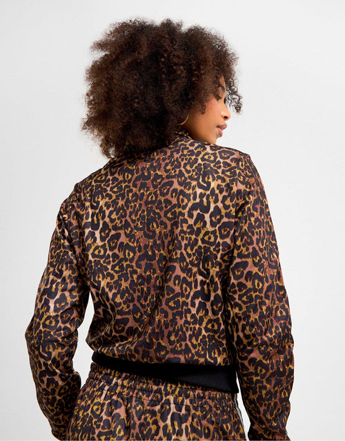 Firebird All Over Leopard Print Track Top