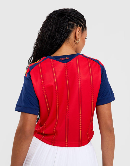 Spain 26 Home Cropped Jersey