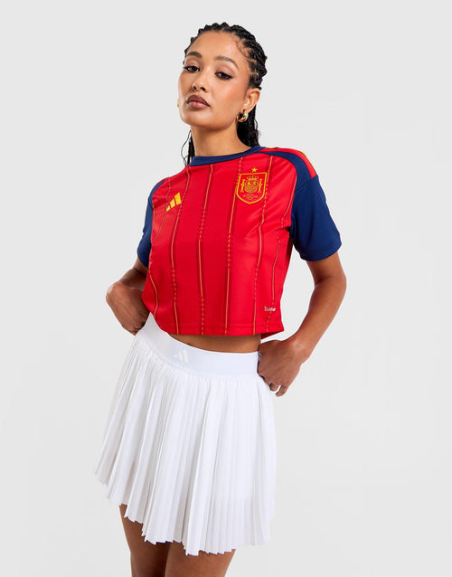 Spain 26 Home Cropped Jersey