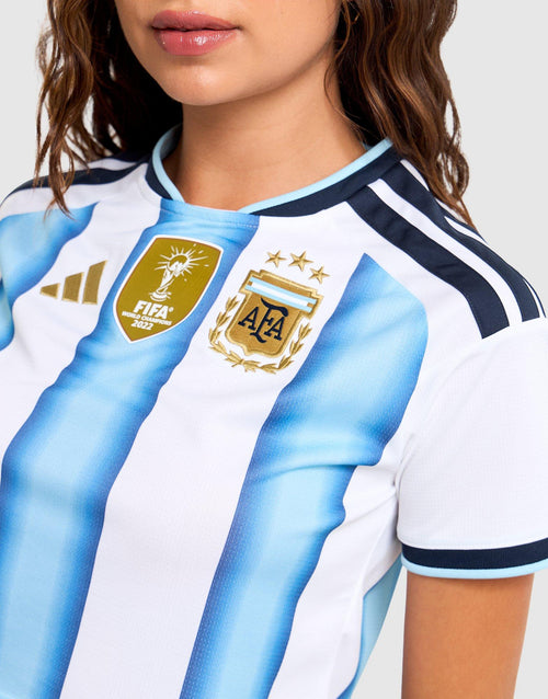 Argentina 26 Home Replica Cropped Jersey