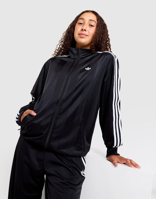 Firebird Loose Jacquard Track Top Junior's