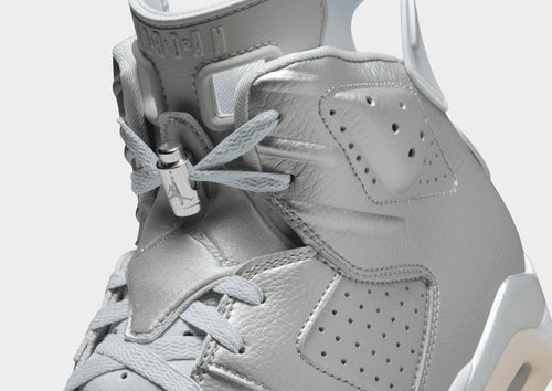 Air 6 Retro x Paris Saint-Germain Metallic Silver