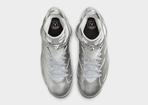 Air 6 Retro x Paris Saint-Germain Metallic Silver