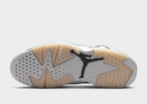 Air 6 Retro x Paris Saint-Germain Metallic Silver