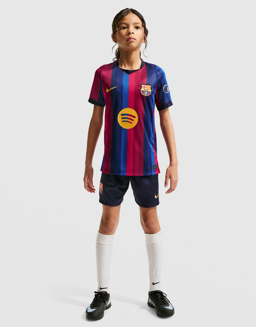 FC Barcelona 2026/27 Stadium Home Dri-FIT Soccer Replica Jersey Junior's