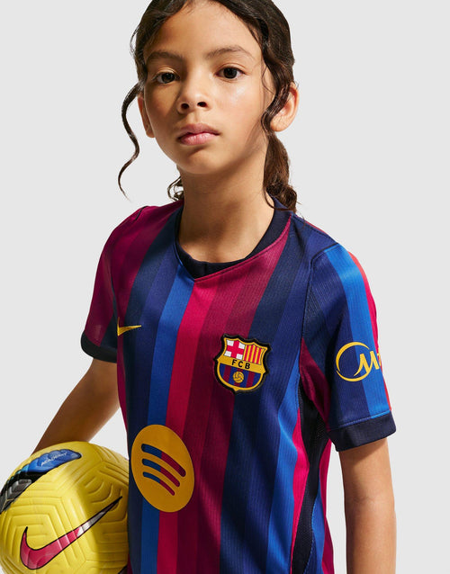 FC Barcelona 2026/27 Stadium Home Dri-FIT Soccer Replica Jersey Junior's