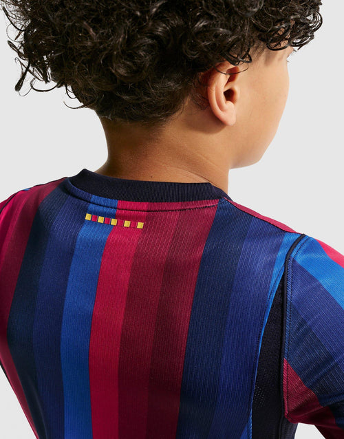 FC Barcelona 2026/27 Stadium Home Dri-FIT Soccer Replica Jersey Junior's