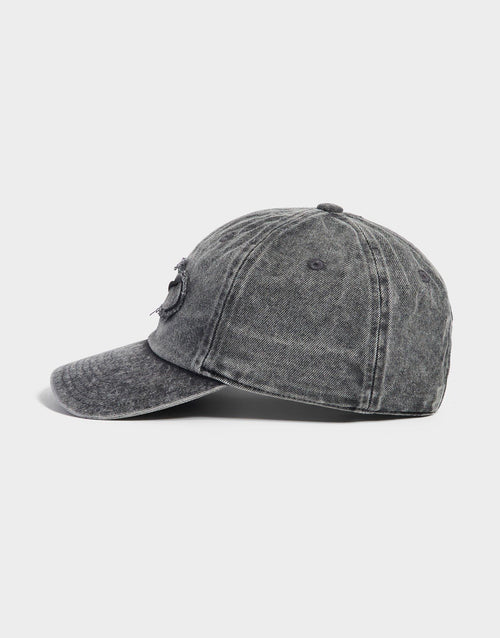 Club Unstructured Denim Patch Cap