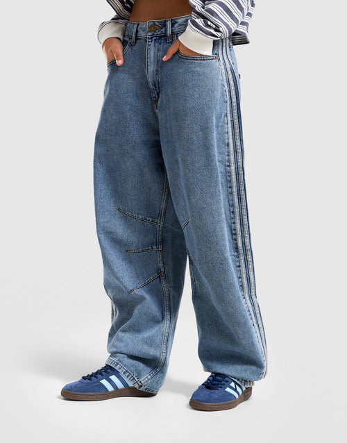 Barrel Leg Denim Jeans