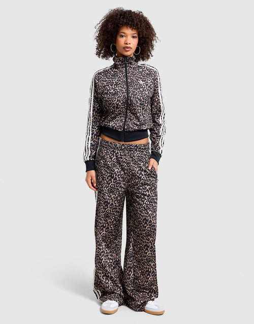 Firebird All Over Leopard Print Track Top