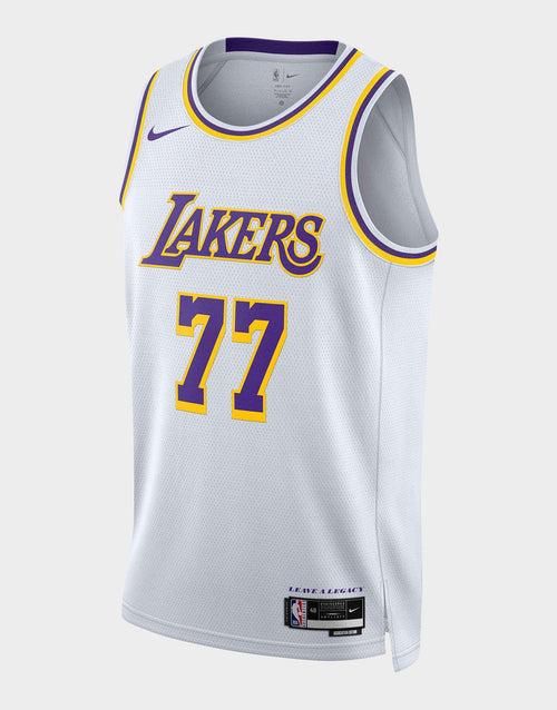NBA Los Angeles Lakers Swingman Doncic #77 Jersey